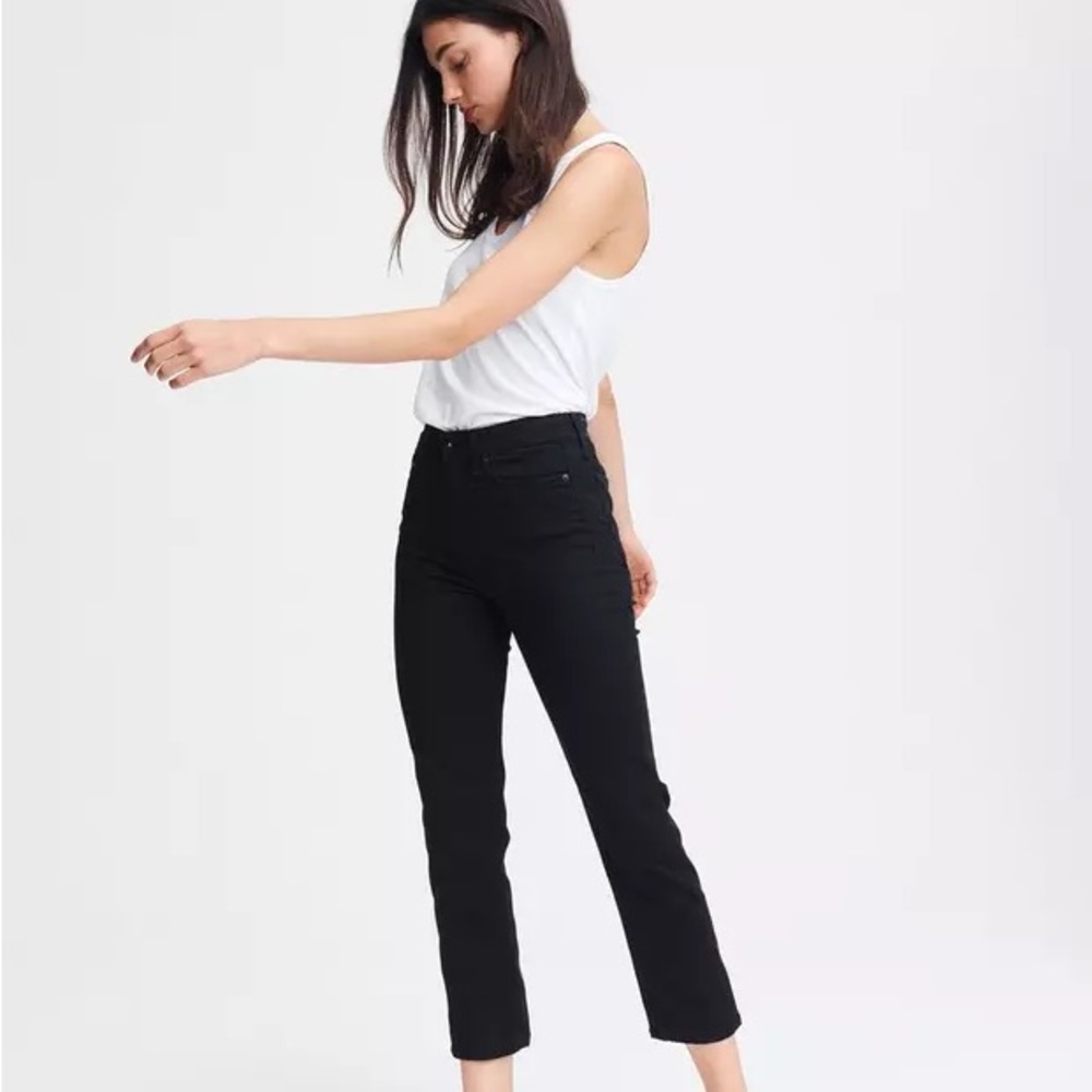 Nina High-Rise Cigarette Ankle Jeans